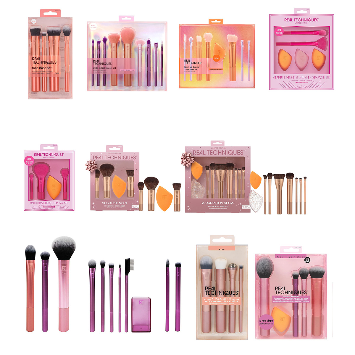 Beauty Bay Makeup - Complete Makeup Brush Set 1997 Powder