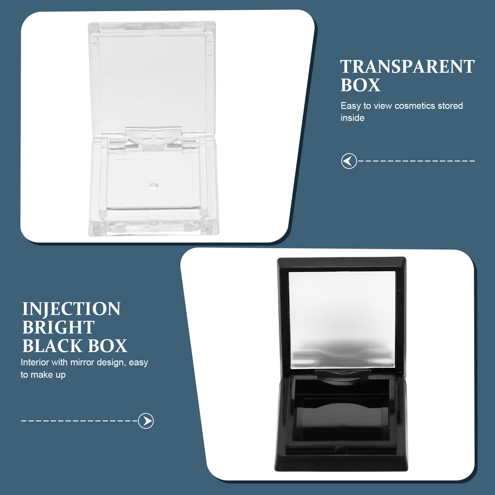 Eyeshadow Palette - 4pcs Empty Eyeshadow Dishes Diy Eyeshadow