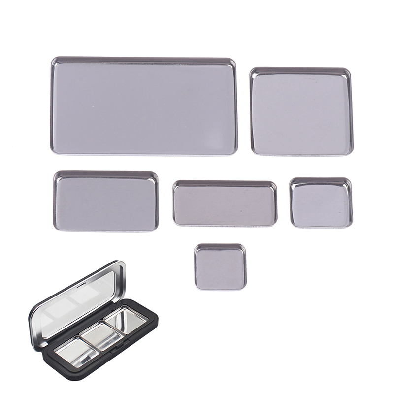 Eyeshadow Palette - 5/10Pcs Empty Square Tin Pans for