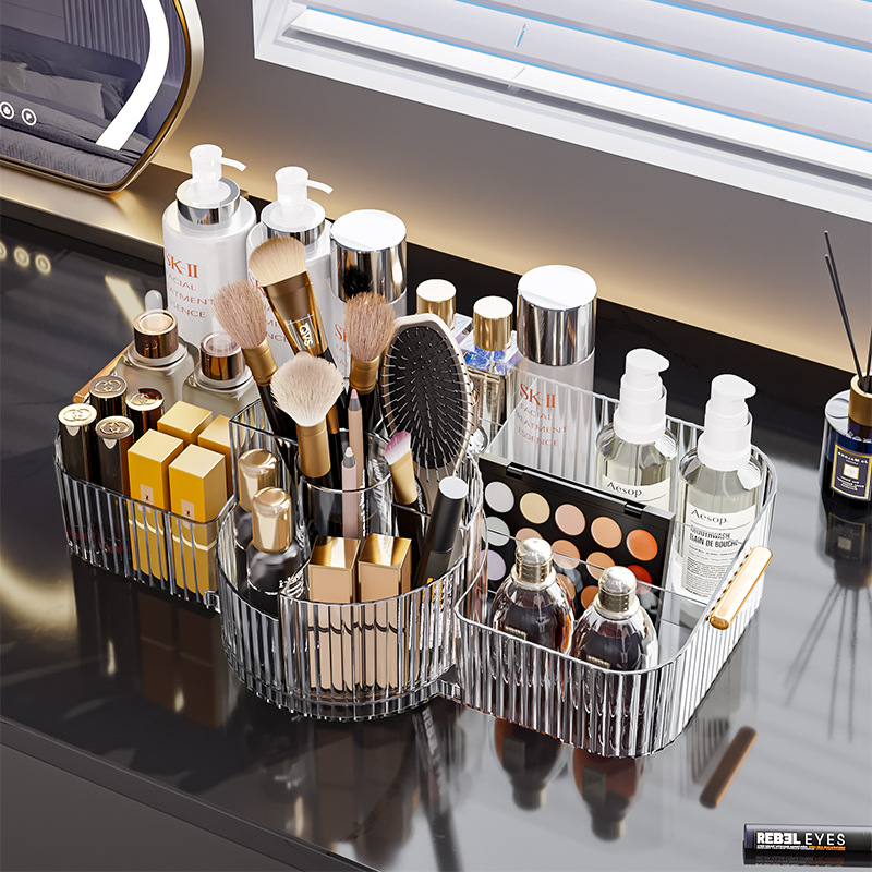 Beauty Makeup News - New 360° Rotating Makeup Brush Holder