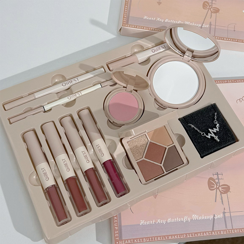 QIBEST 4 Colors Double Head Li - огляд і ціна Rare Beauty Makeup Kit