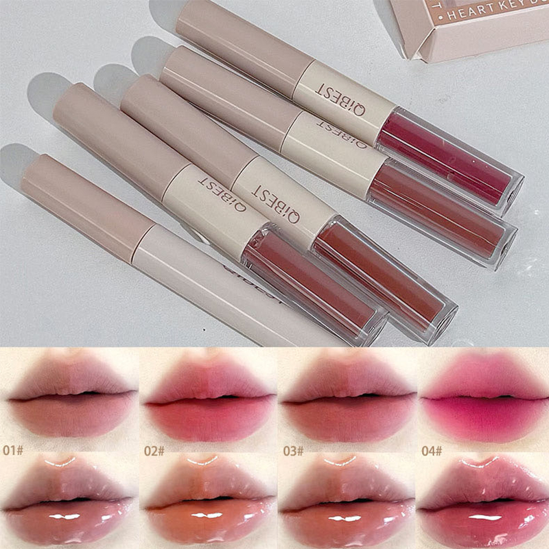 QIBEST 4 Colors Double Head Li - огляд і ціна Rare Beauty Makeup Kit