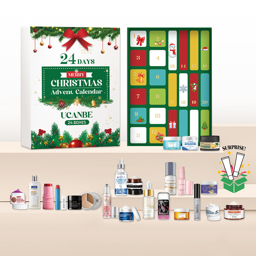 Xmas Beauty Box Beauty Skincar - огляд і ціна Beauty Makeup Advent Calendar