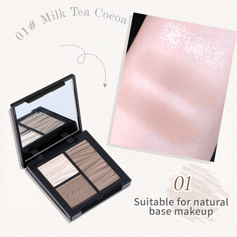 NOVO Three Color Makeup Disc M - огляд і ціна Beauty Makeup Novo