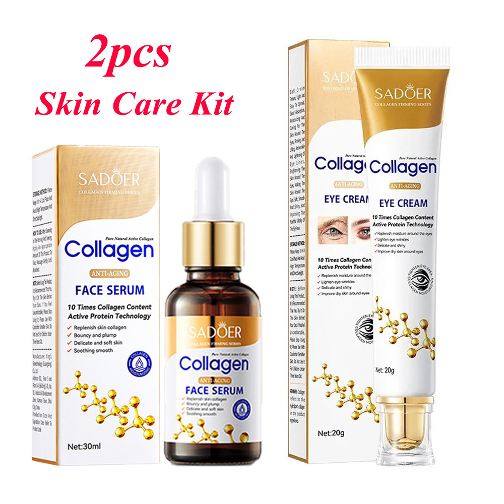 SADOER Collagen Skin Care Sets - огляд і ціна Anti-Aging Face Cream