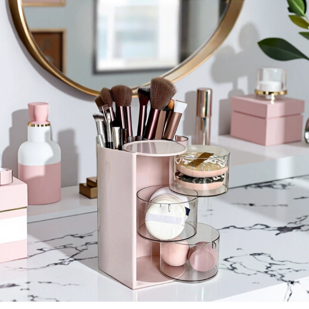 Rotating Cosmetic Storage Box, - огляд і ціна Beauty Makeup Sponge