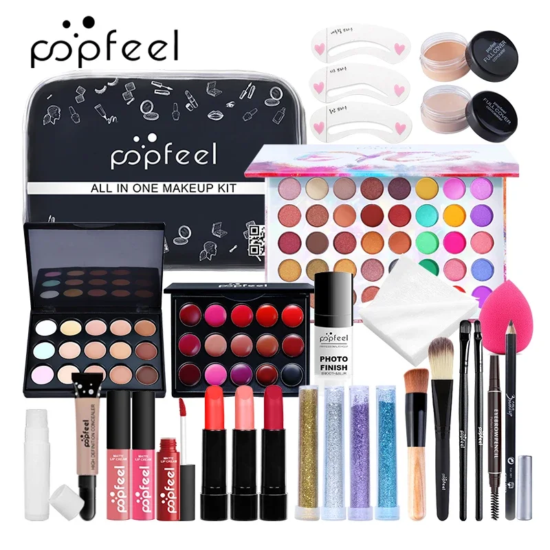 Make Up Sets Eyeshadow Lipstic - огляд і ціна Rare Beauty Makeup Kit