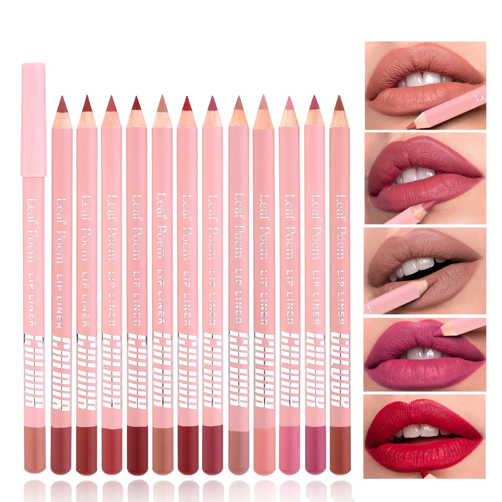 Lipstick Lipliner Pen Set Matt - огляд і ціна Lip Liner Pencil