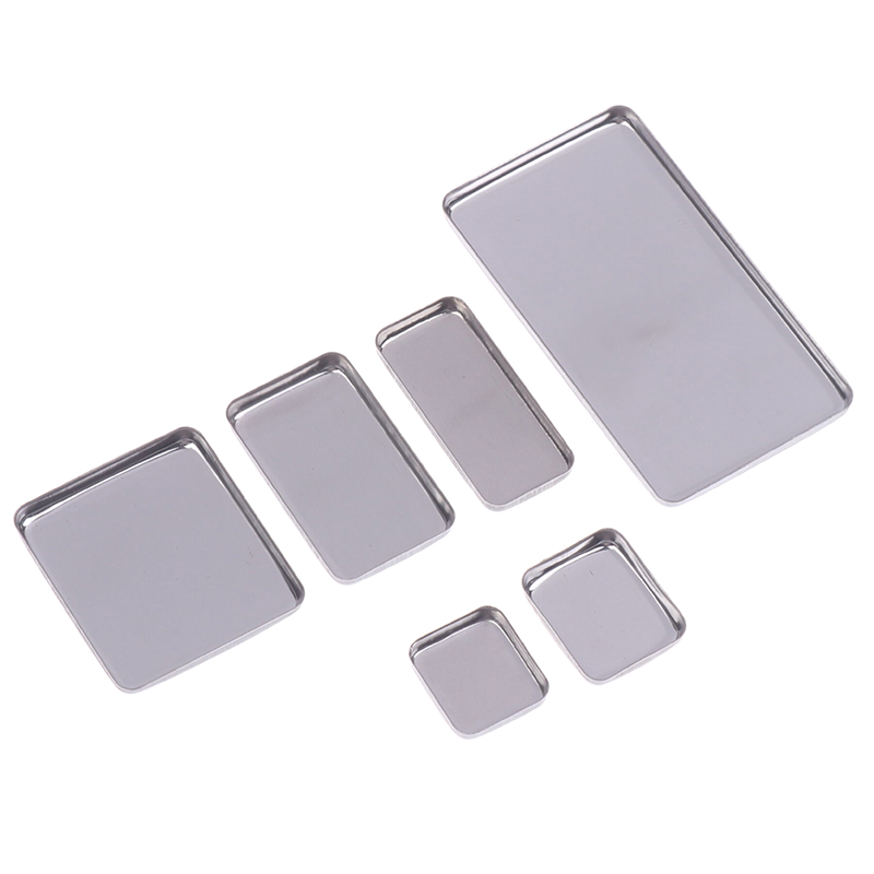 5/10Pcs Empty Square Tin Pans  - огляд і ціна Eyeshadow Palette
