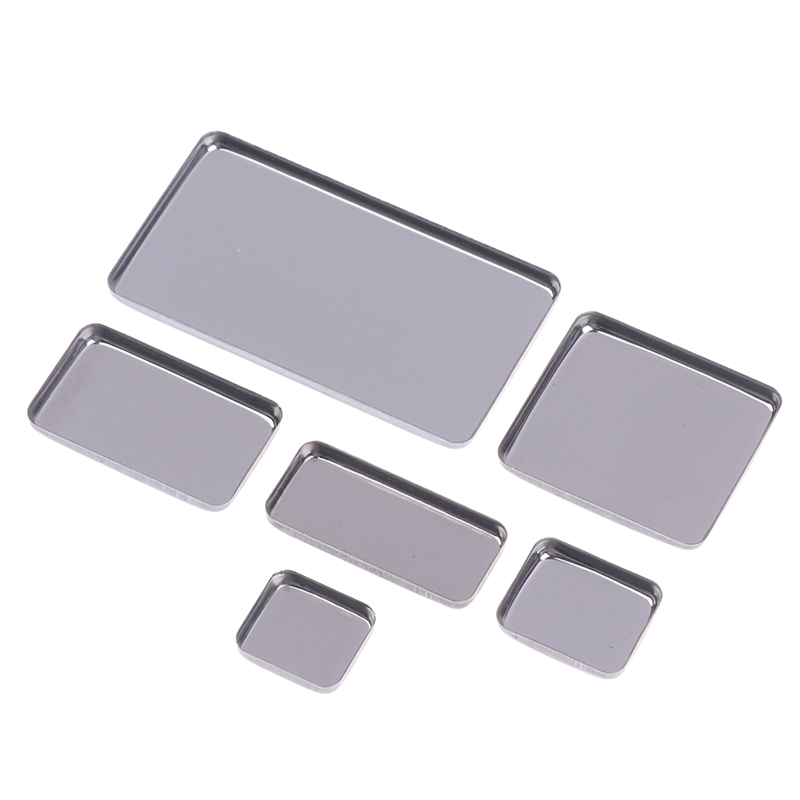 5/10Pcs Empty Square Tin Pans  - огляд і ціна Eyeshadow Palette
