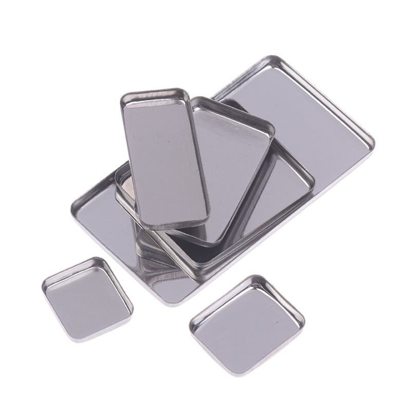 5/10Pcs Empty Square Tin Pans  - огляд і ціна Eyeshadow Palette