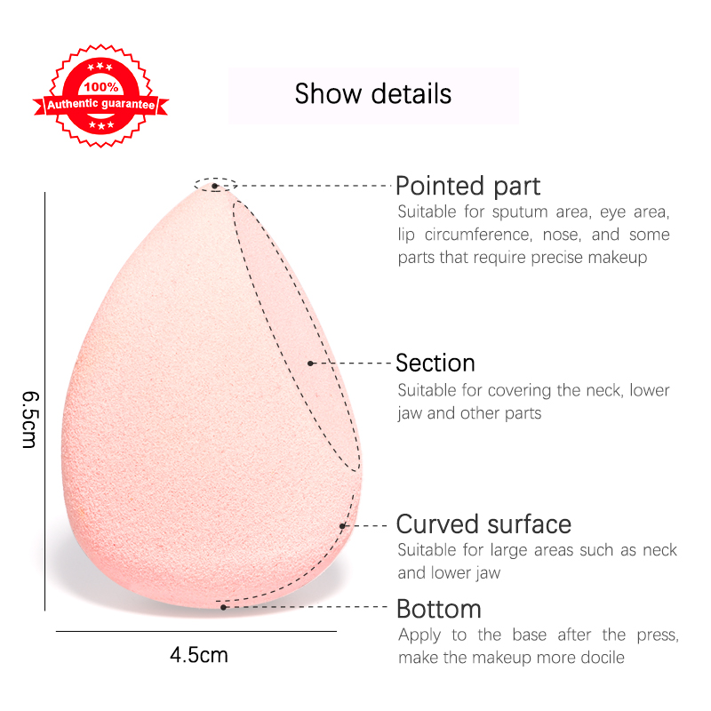 Makeup Blender Cosmetic Puff M - огляд і ціна Beauty Bay Makeup
