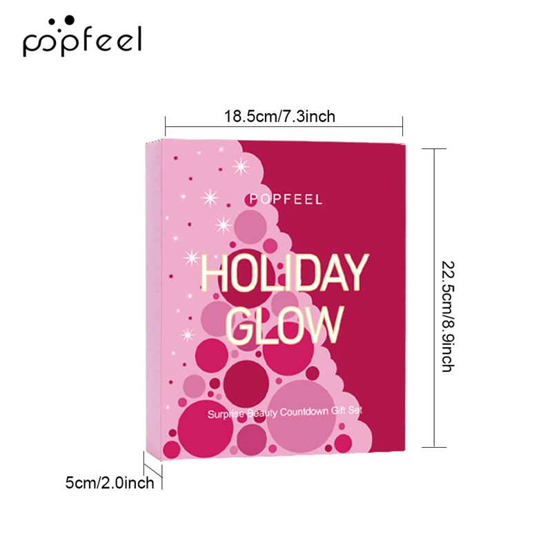 Christmas Countdown Makeup Set - огляд і ціна Beauty Makeup Advent Calendar