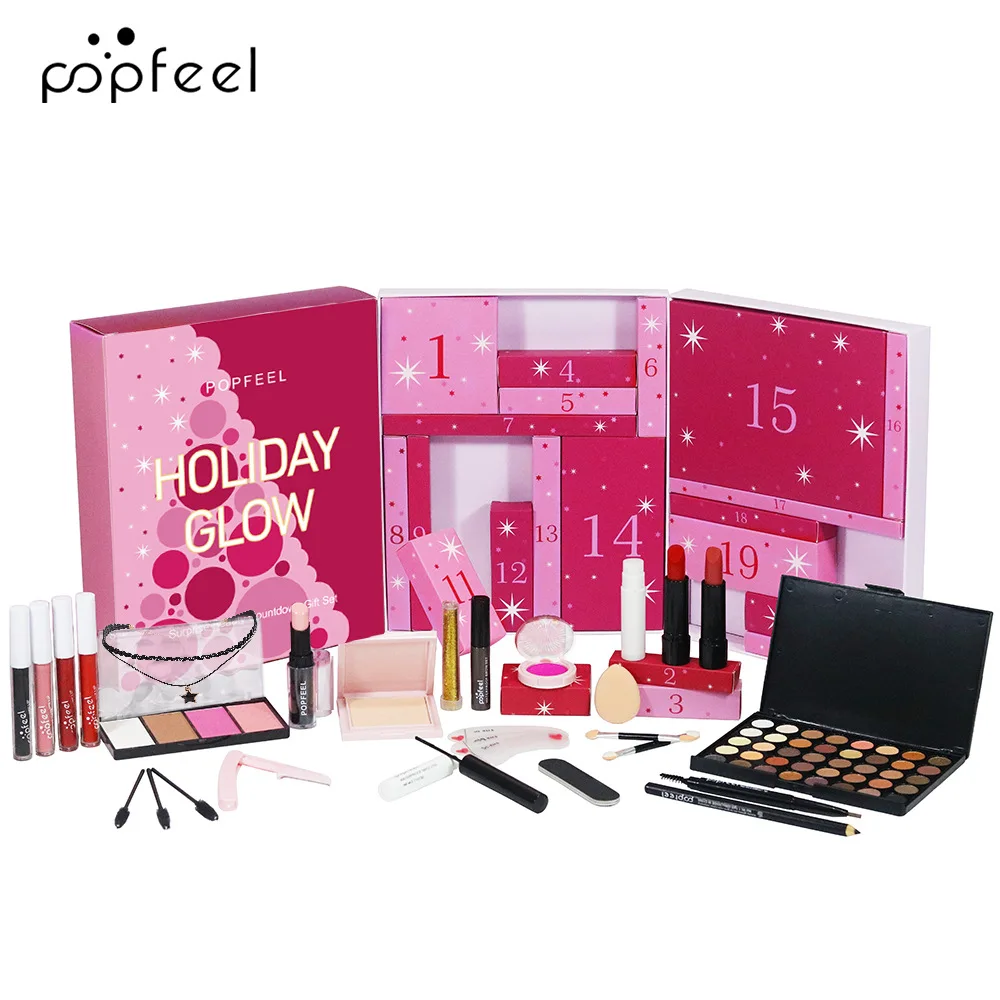 Christmas Countdown Makeup Set - огляд і ціна Beauty Makeup Advent Calendar