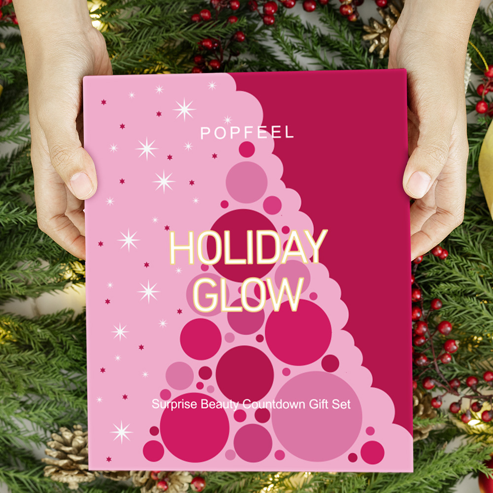Christmas Countdown Makeup Set - огляд і ціна Beauty Makeup Advent Calendar