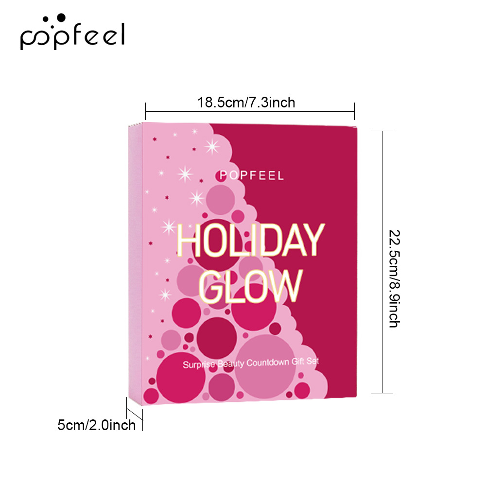 Christmas Countdown Makeup Set - огляд і ціна Beauty Makeup Advent Calendar