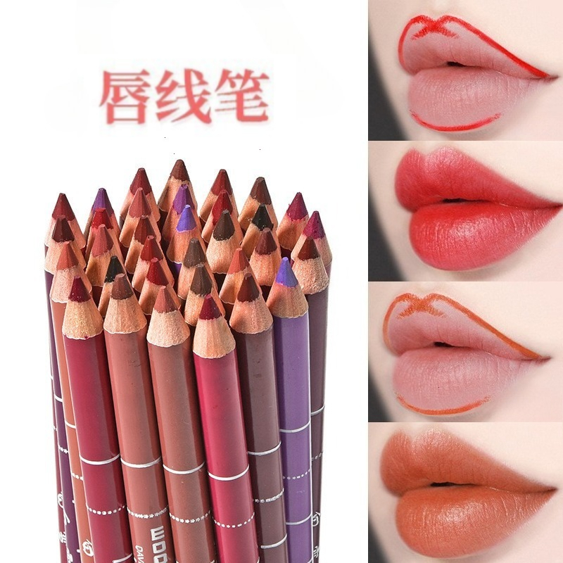 1PC Wood Professional Long Las - огляд і ціна Lip Liner Pencil