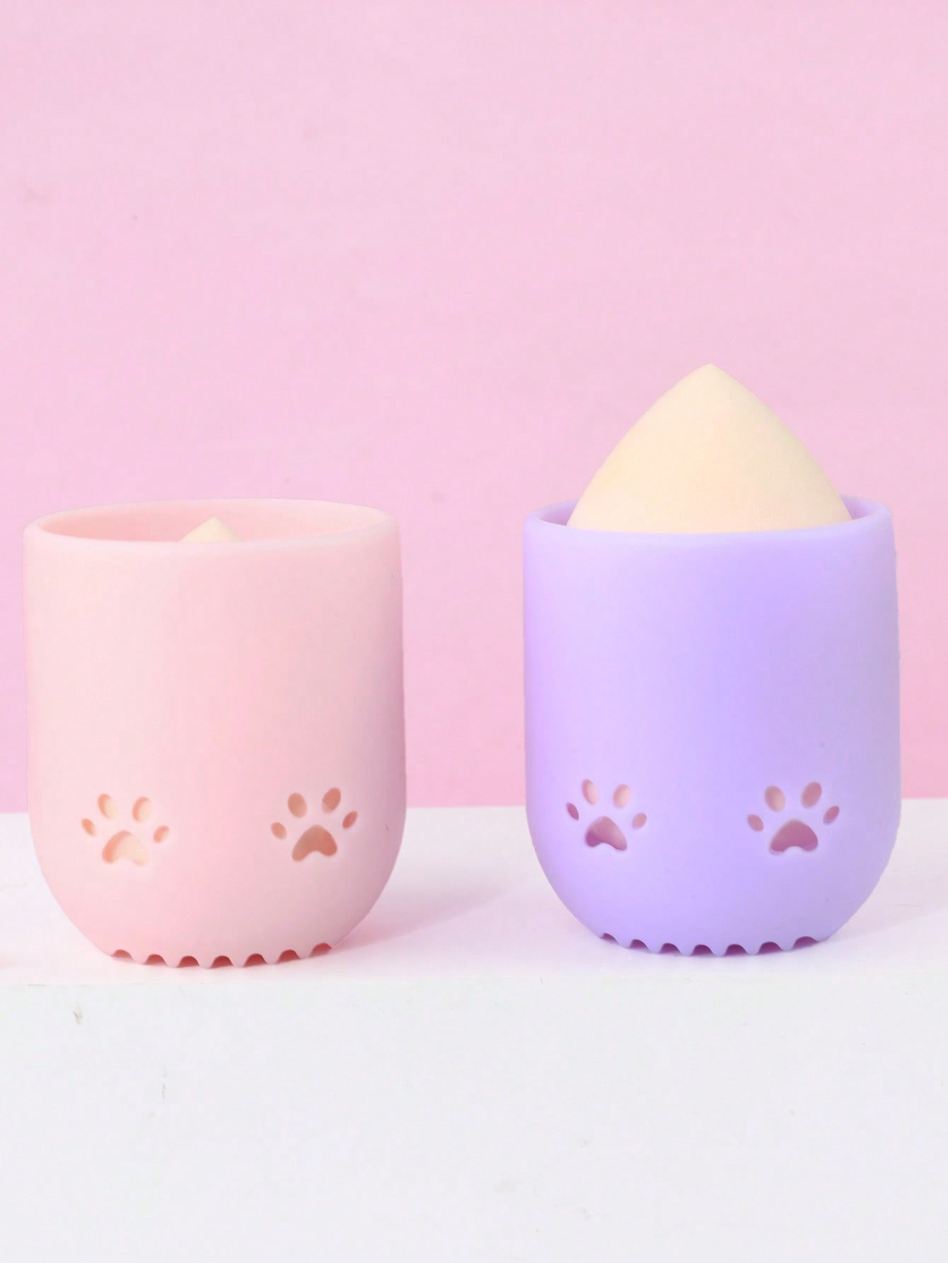 Cute Cat‑Shaped Silicone Makeu - огляд і ціна Beauty Makeup Sponge
