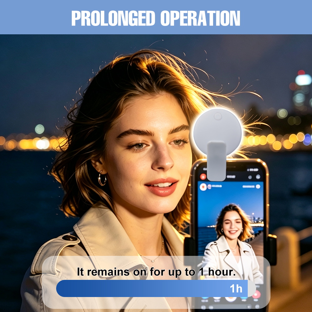 Portable Clip On Selfie Fill L - огляд і ціна Beauty Makeup Light