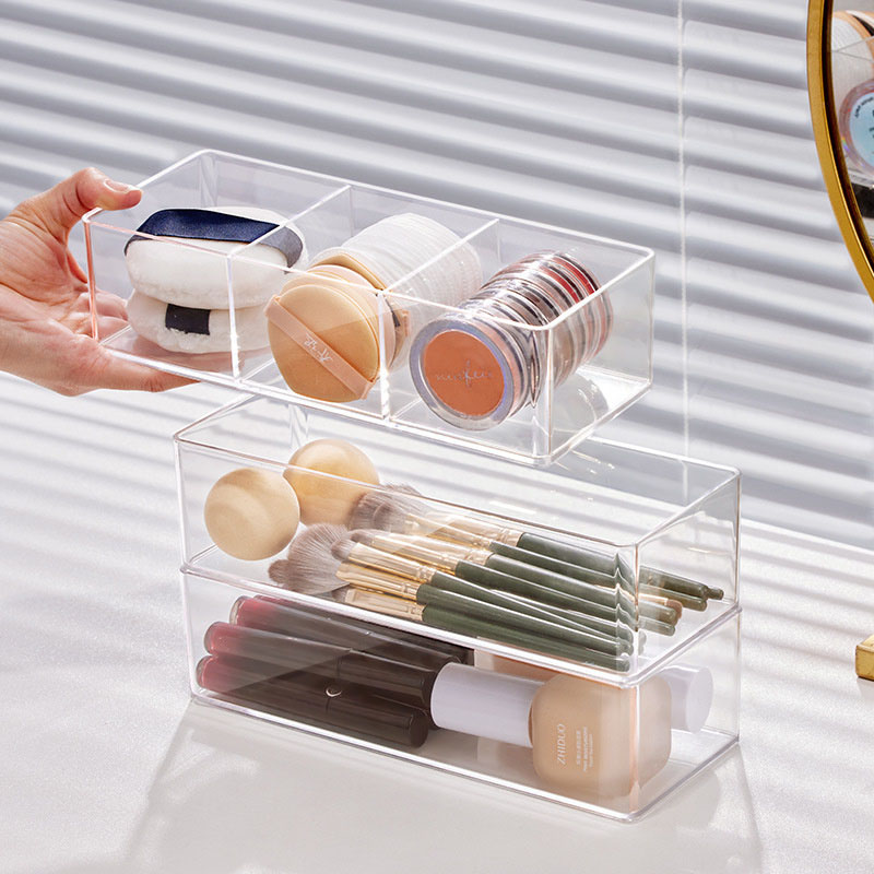 Acrylic Cosmetics Storage Box  - огляд і ціна Beauty Makeup Sponge