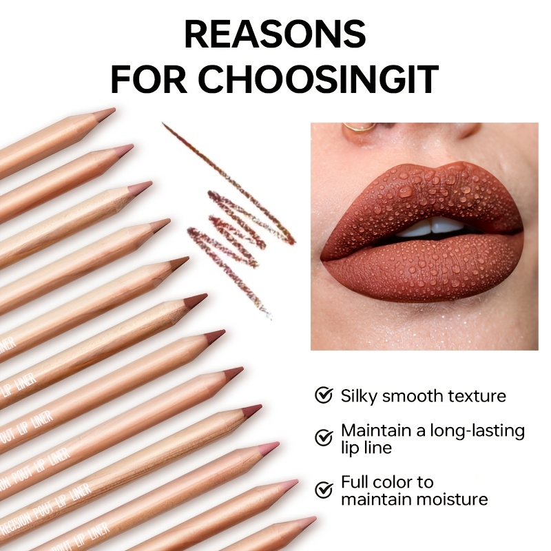 Matte Lip Liner Pencil Nude, L - огляд і ціна Lip Liner Pencil