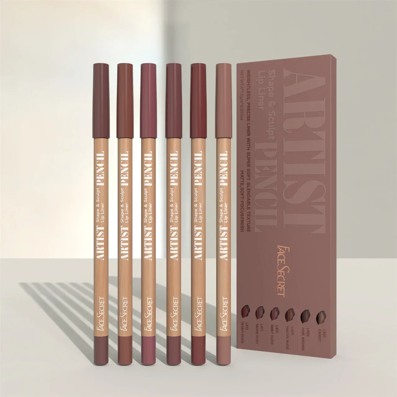 6pcs/set Lip Liner Pen 6 Color - огляд і ціна Lip Liner Pencil